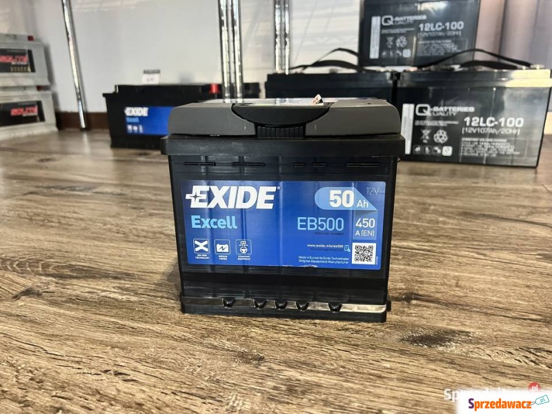Akumulator Exide Excell 50Ah 450A...