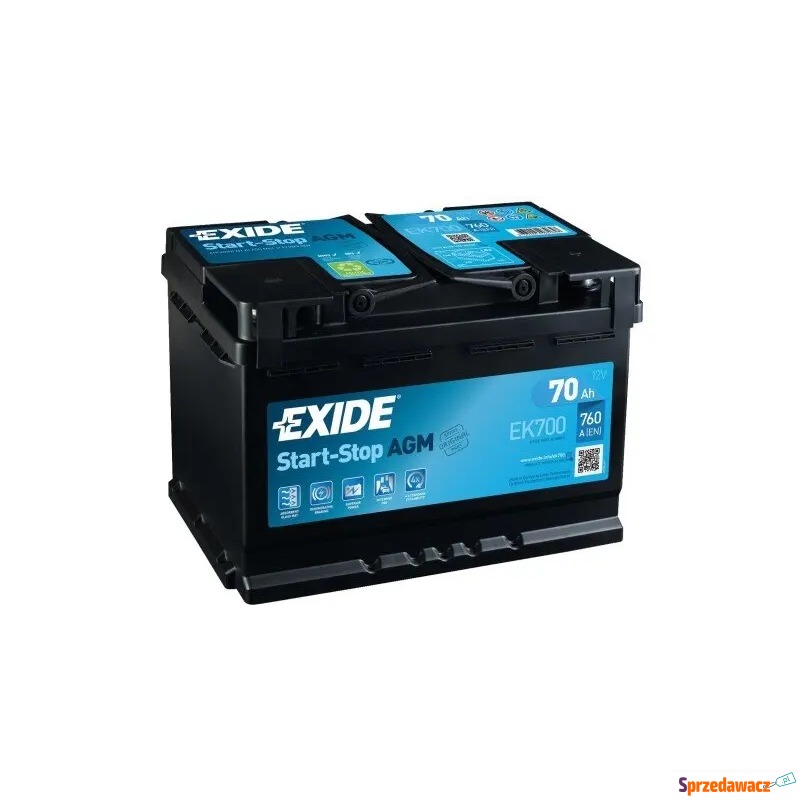 Akumulator EXIDE AGM start&stop...