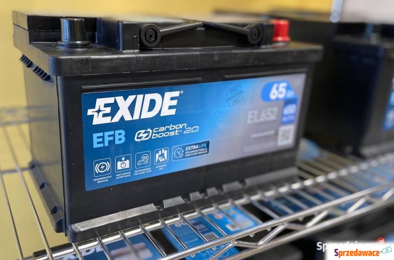 Akumulator 65Ah 650A  Exide EFB...