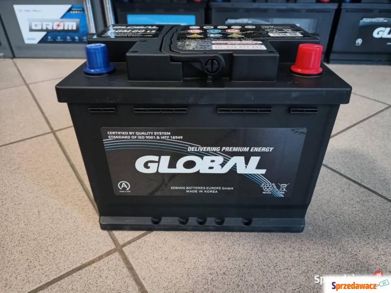 Akumulator 60Ah 640A Global AGM...