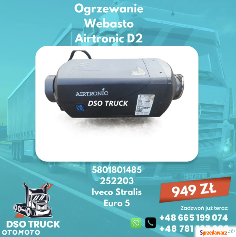 5801801485  Ogrzewanie Webasto...