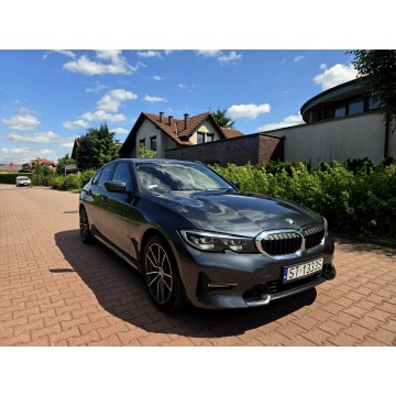 BMW Seria 3  Sedan/Limuzyna 2019,  2.0 diesel, automat - Na sprzedaż za 88 900 zł - Tychy - zdjęcie 2