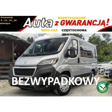 Peugeot Boxer - 9-Osób 2.2D*140PS*ZAREJESTROWANY*Bezwypadkowy*Serwis*VIP GWARANCJA24M