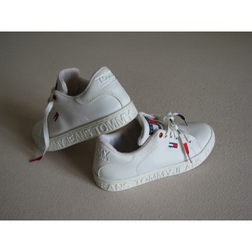 Buty sportowe sneakersy Tommy Jeans rozm. 37 ... - Buty sportowe miejskie... - Brzegi - zdjęcie 2