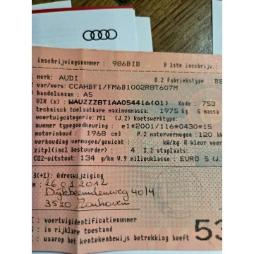 Audi A5  Coupe/Sportowy 2010,  2.0 diesel - Na sprzedaż za 36 899 zł - Tychy - zdjęcie 8