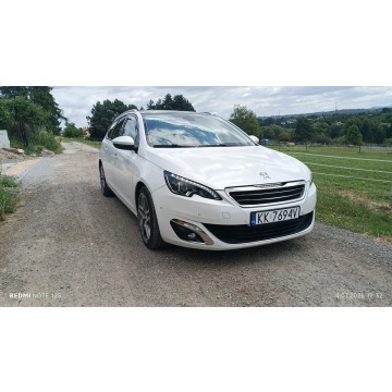 Peugeot 308  Kombi 2014,  2.0 diesel, automat - Na sprzedaż za 33 000 zł - Libertów - zdjęcie 2