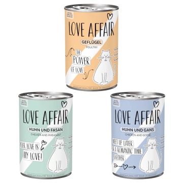 Korzystny pakiet Hardys LOVE AFFAIR, 24 x 400 g - Pakiet mieszany (3 rodzaje)