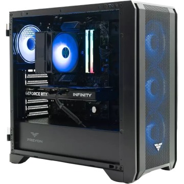 Komputer PREYON Windy Pro 880 Ryzen 7 7800X3D, 32 GB, RTX 5070, 1 TB M.2 PCIe Windows 11 Home