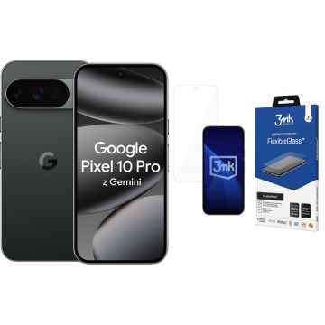 Smartfon Pixel 10 Pro 5G 16/128GB Czarny (GA09601-GB) + FlexibleGlass