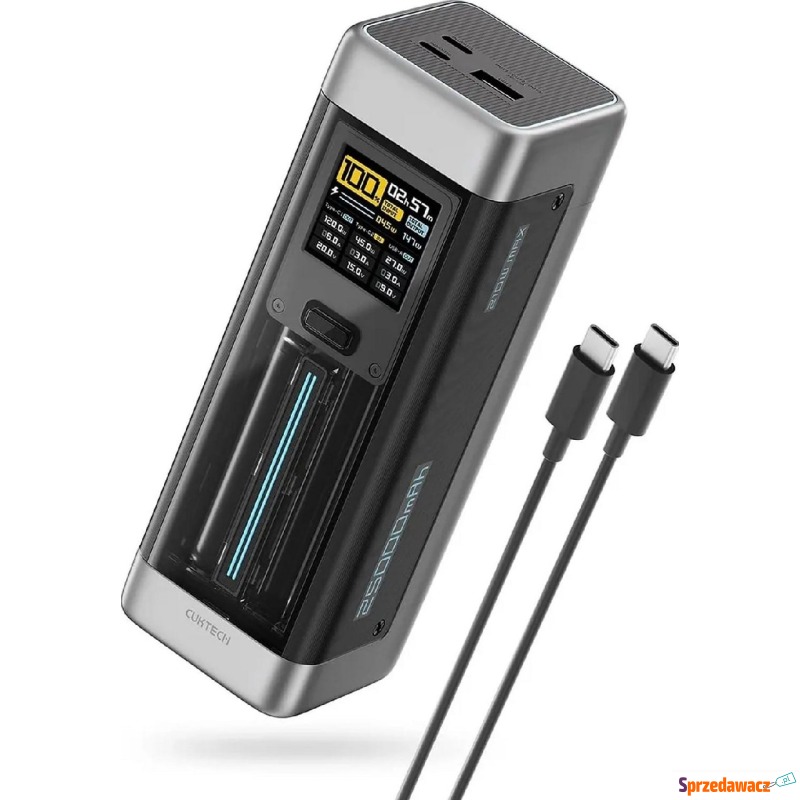 Cuktech CUK00P23GLBK 25000 mAh 2x USB-C USB-A... - Power banki - Pruszcz Gdański