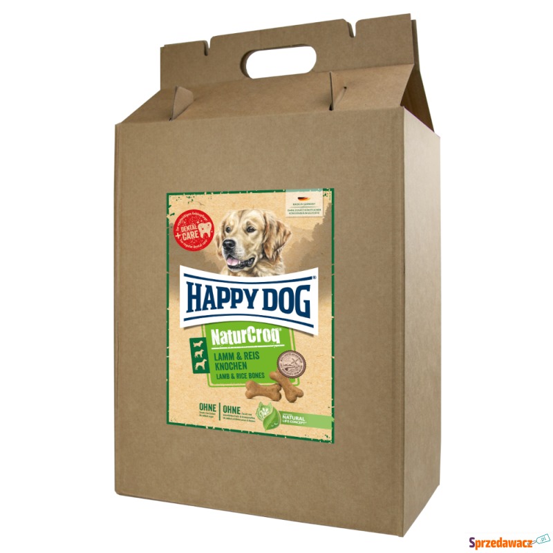 Happy Dog NaturCroq Bones, jagnięcina i ryż  5... - Przysmaki dla psów - Będzin