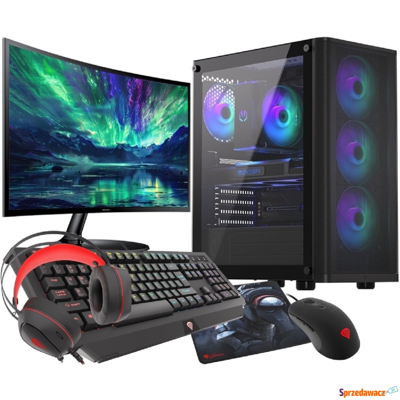 Komputer Vist Zestaw do gier RGB Ryzen 7 5700X... - Komputery stacjonarne - Gorzów Wielkopolski