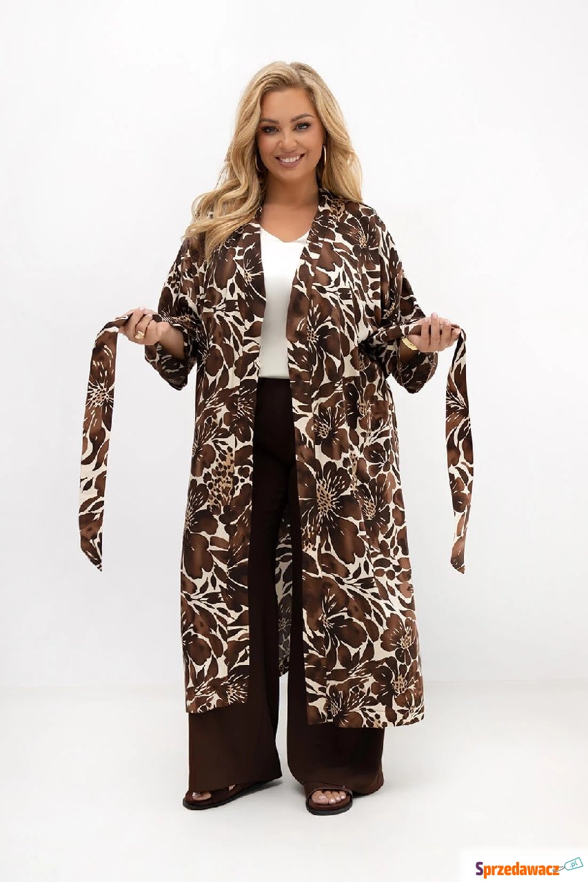 Kimono damskie Adele we wzór b...