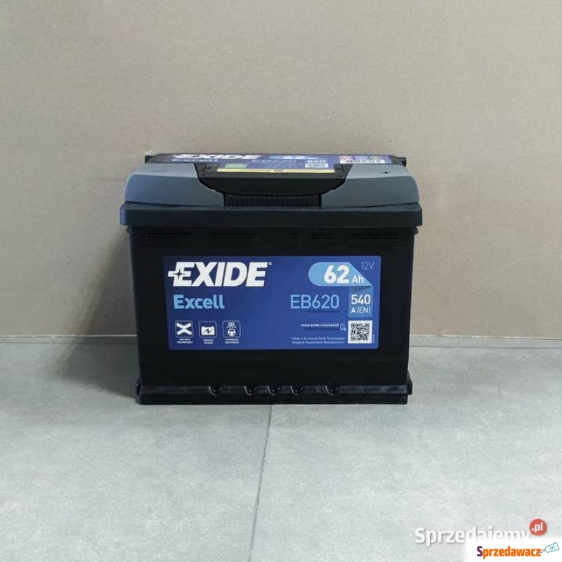 Akumulator 62Ah 540A Exide Excell
