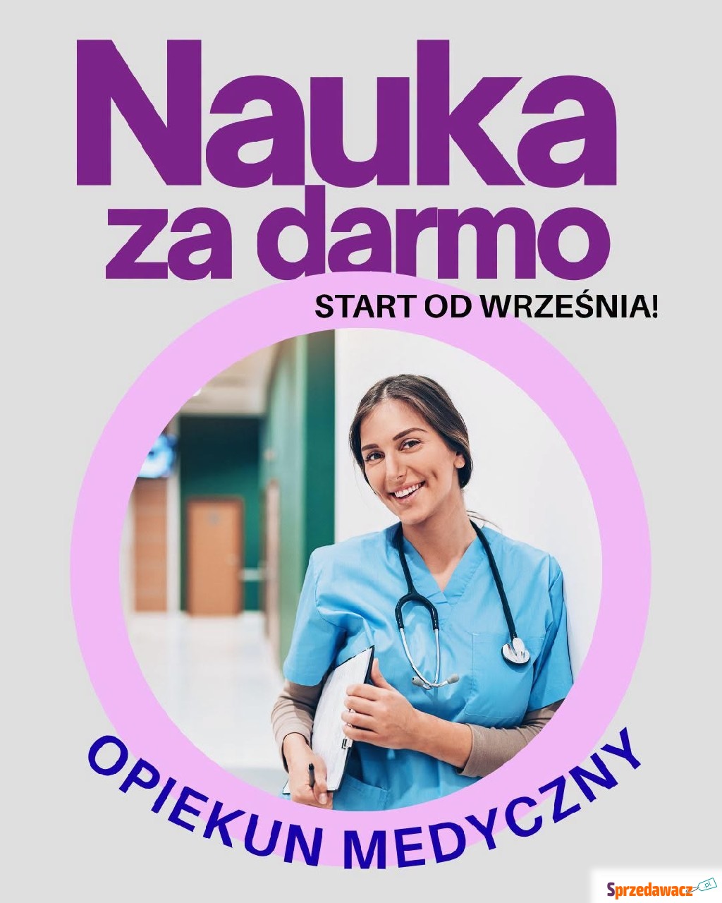 Opiekun medyczny- zdobądź zawód...
