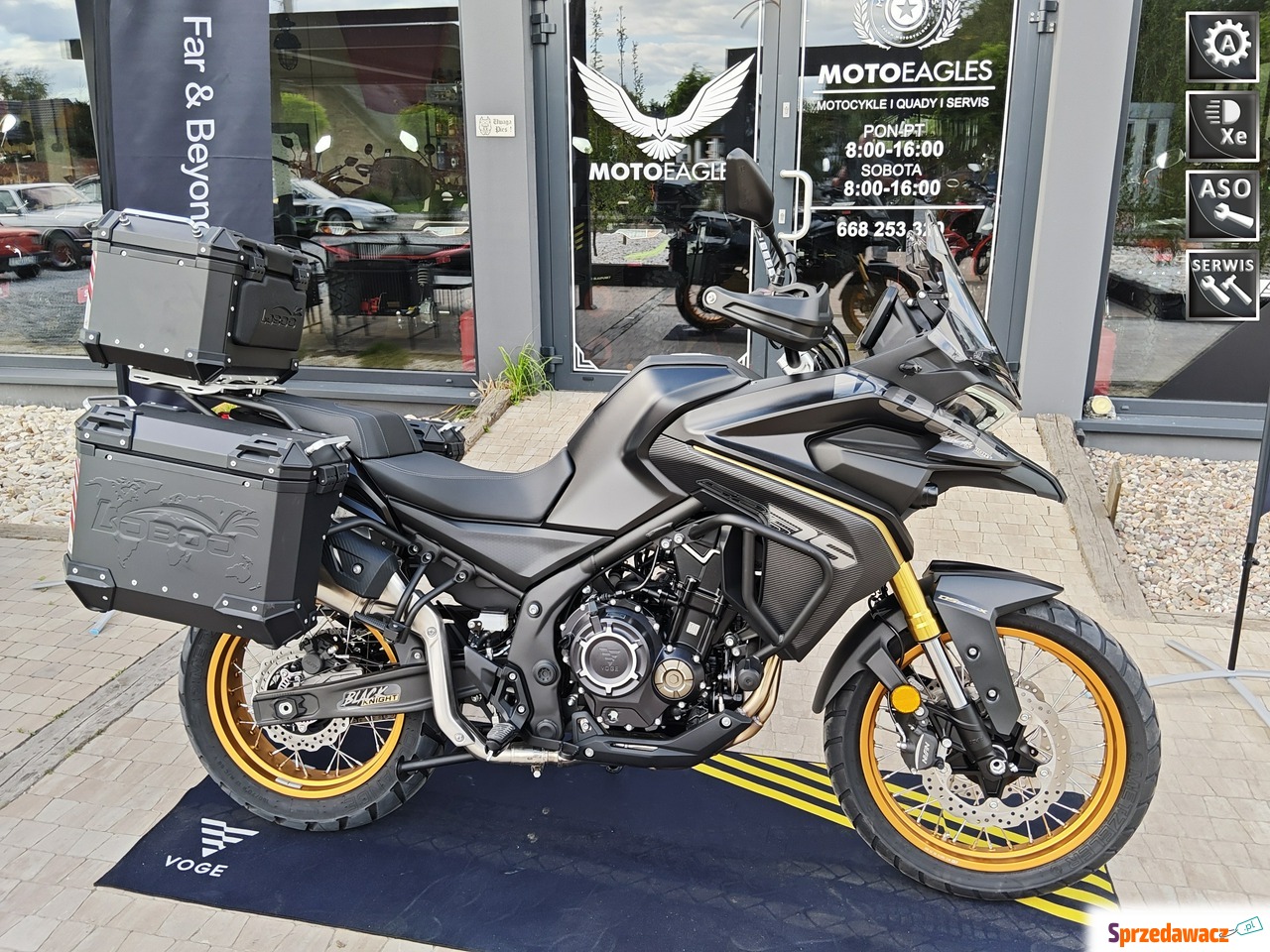 Premium VOGE 525 DSX klasy Premium....