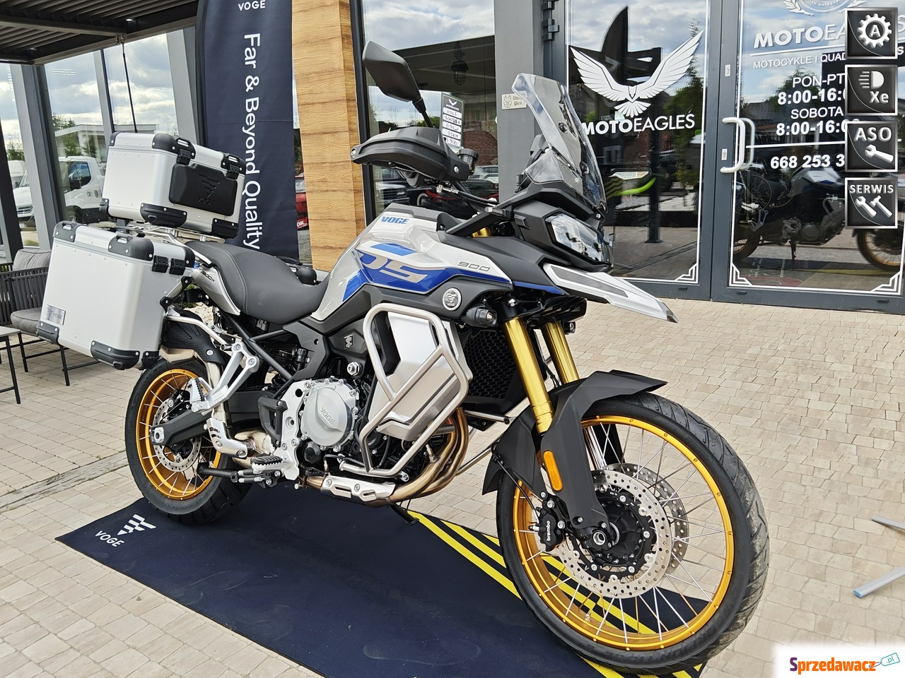 Premium VOGE 900 DSX klasy Premium....