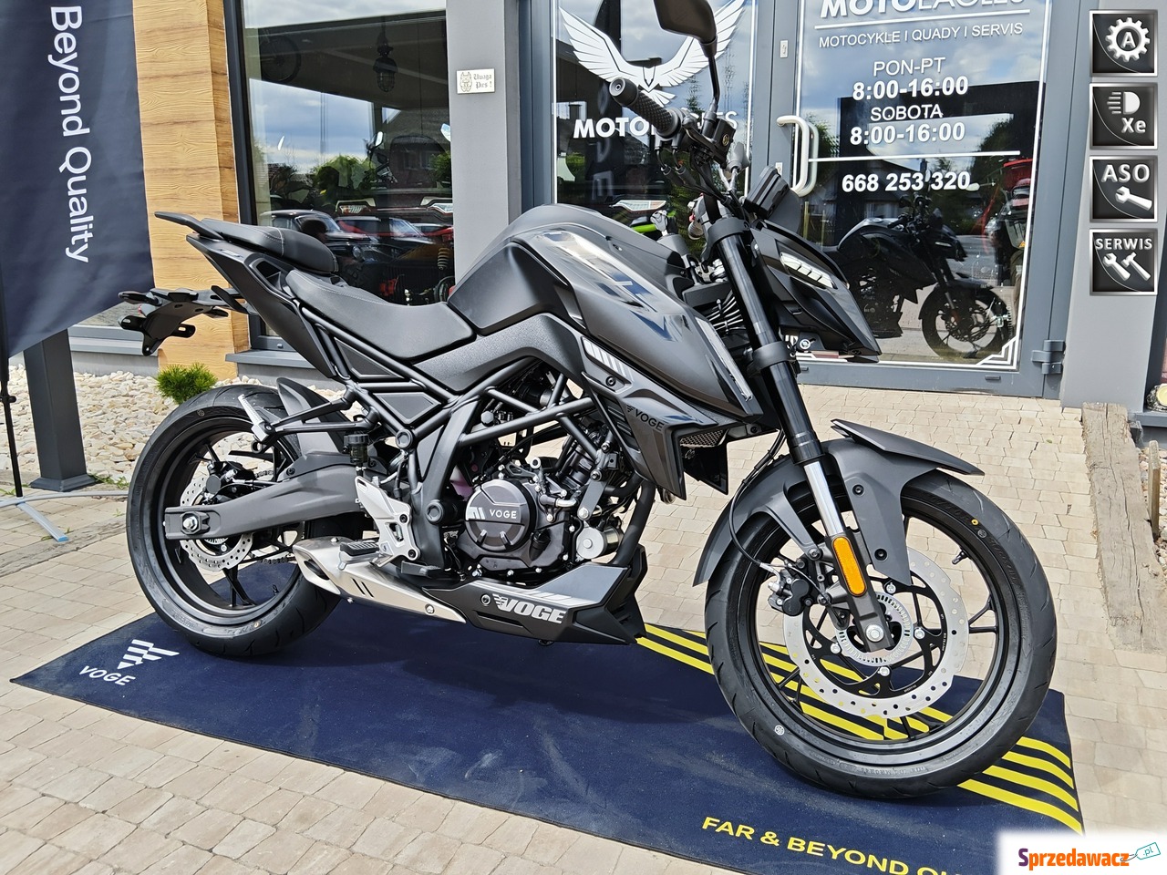 Premium VOGE R125S Lekki i mocny...