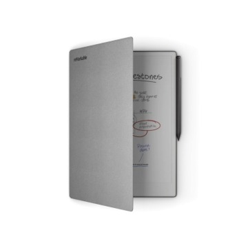 Remarkable Paper Pro + Marker Plus (z gumką) + 6 końcówek + Etui Book Folio Szare