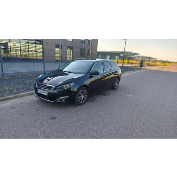 Peugeot 308 - 1.6HDI 2014R NAVI Tempomat Klima Czujniki Kamera Cofania Czujniki
