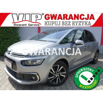 Citroen C4 Picasso - 1,2i Navi Alu Ledy rej.2018 1.Właściciel Opłacony VIP Gwarancja