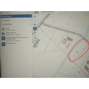 Działka budowlana Ołobok sprzedam, pow. 2000 m2  (20a), uzbrojona - zdjęcie 2