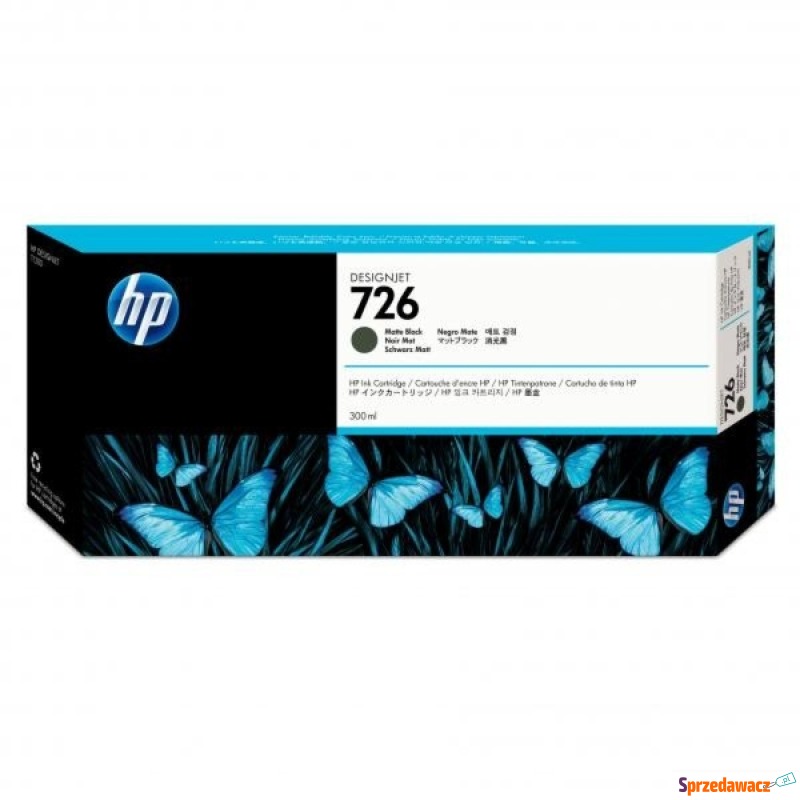 HP oryginalny ink CH575A, No.726, matte black,... - Tusze, tonery - Wodzisław Śląski