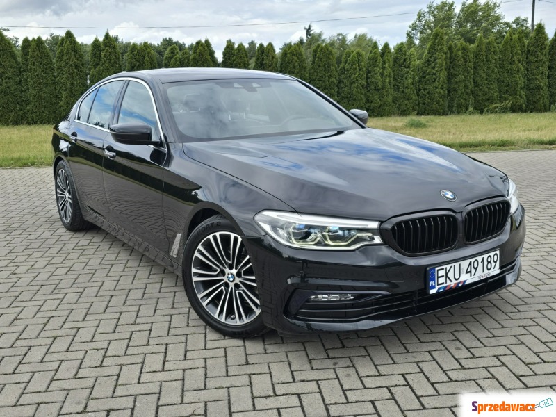 BMW Seria 5  Sedan/Limuzyna 2018,  2.0 benzyna, automat - Na sprzedaż za 87 900 zł - Kutno