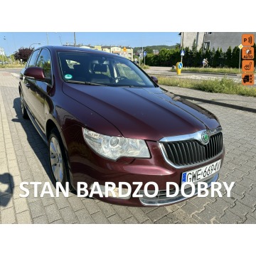 Škoda Superb - Nowy rozrząd/Benzyna/Klimatronik/Podg. fotele/Fotele z pamięcią/Isofix