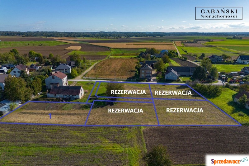 Działka Nieciecza sprzedam, pow. 827 m2  (8.3a), uzbrojona