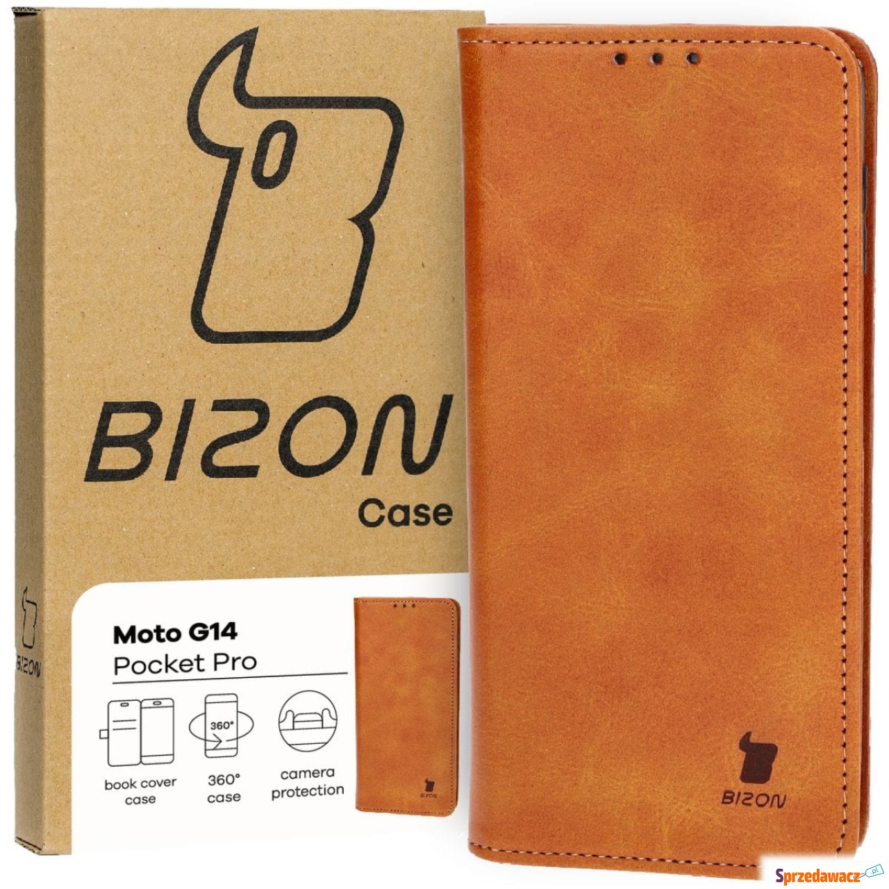 Etui z klapką Bizon Case Pocket...