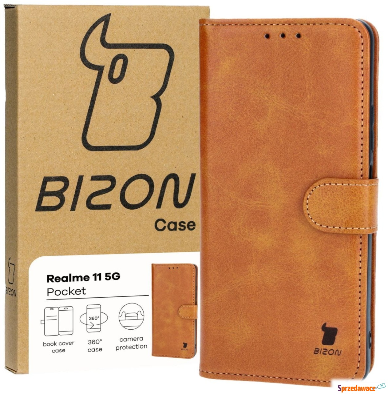 Etui z klapką Bizon Case Pocket...
