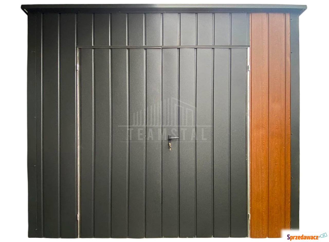 Schowek domek ogrodowy 4x2 - brama...