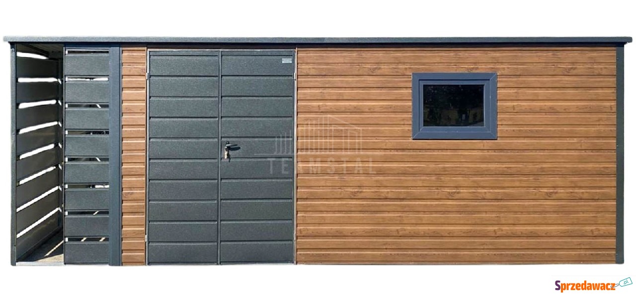 Schowek domek ogrodowy 5,5x3 +...