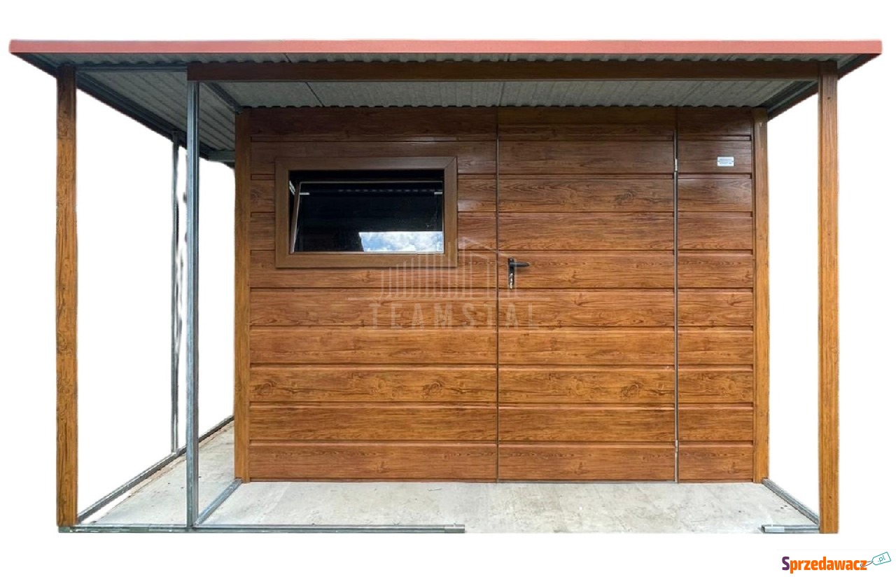Domek ogrodowy 2,5x2,5m + 2x wiaty...