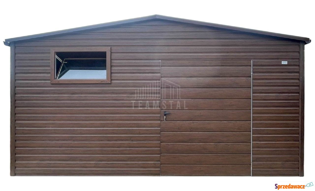 Domek ogrodowy 5,5x4,5 m - drzwi...