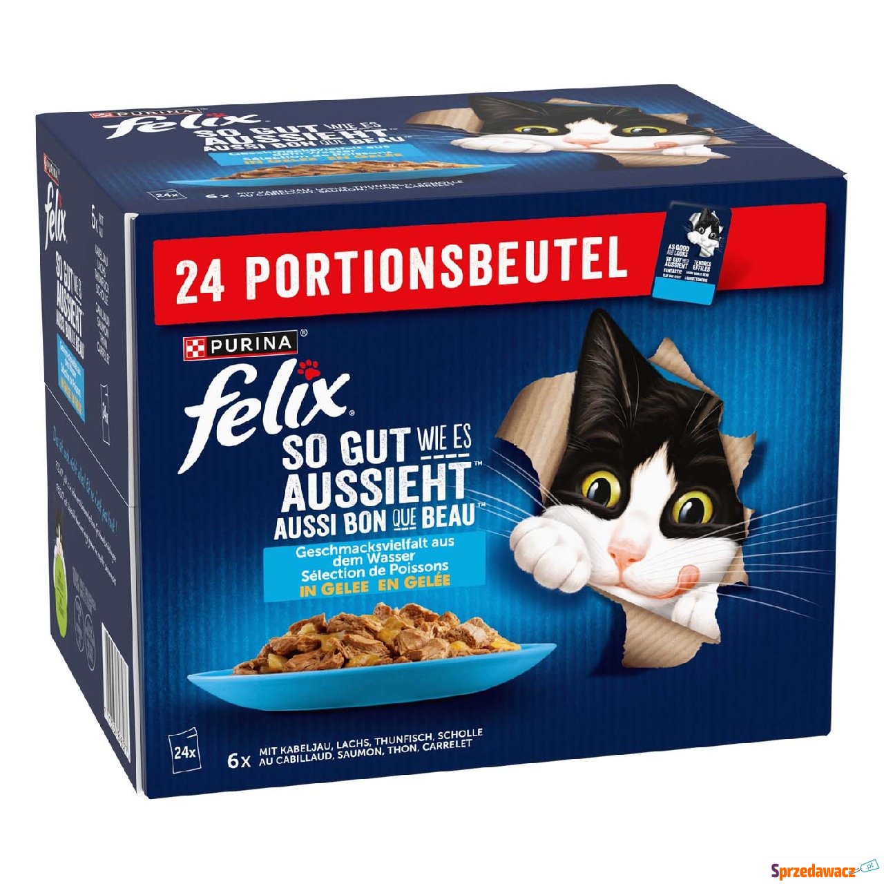 Pakiet Felix Fantastic w galarecie,...