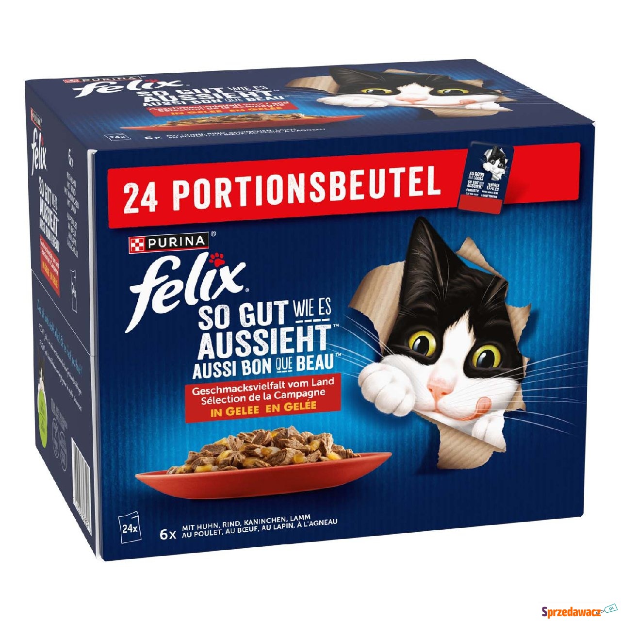 Pakiet Felix Fantastic w galarecie,...
