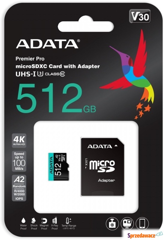 ADATA Premier Pro microSDXC 512GB...