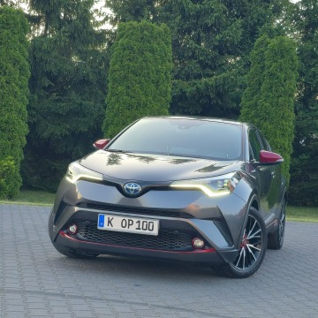 Toyota C-HR - OYOTA C-HR 1.8 HYBRID GR SPORT SKÓRY CZARNY SUFIT KAMERA NAWIGACJA