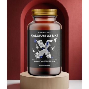 BrainMax Calcium D3 & K2 - Zdrowe kości i stawy - Witaminy i suplementy - Śrem - zdjęcie 2
