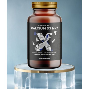 BrainMax Calcium D3 & K2 - Zdrowe kości i stawy