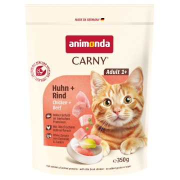 animonda Carny Adult, kurczak z wołowiną - 350 g