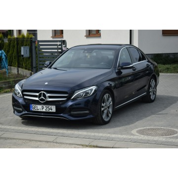 Mercedes C 180 - 1.6D Navi Kamera Led Oryginał Lakier Sprowadzony Opłacony