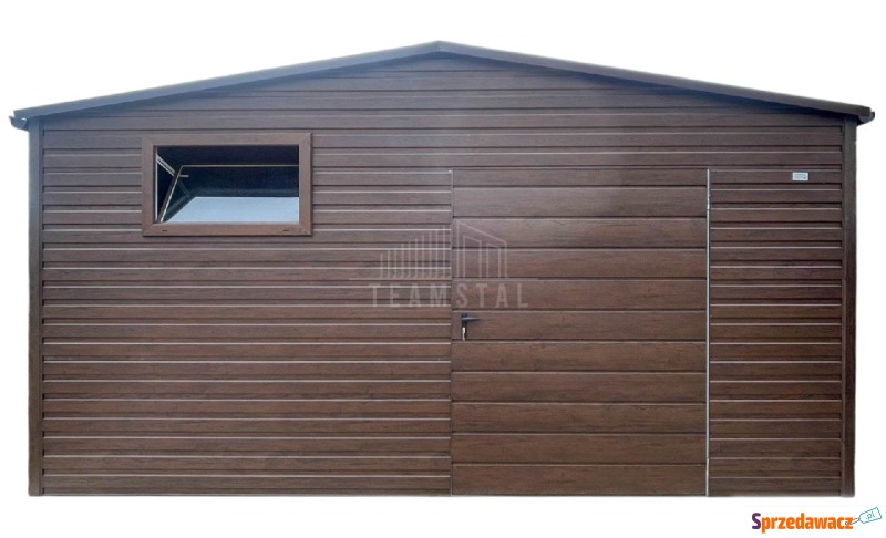 Domek ogrodowy 5,5x4,5 m - drzwi - okno drewn... - Altany, domki, namioty - Dobre Miasto