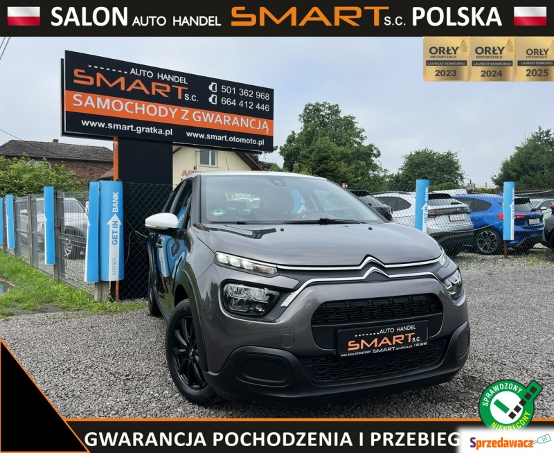 Citroen C3  Hatchback 2021,  1.2 benzyna - Na sprzedaż za 39 900 zł - Rydułtowy