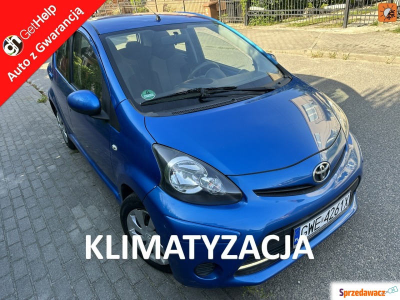 Toyota Aygo  Hatchback 2012,  1.0 benzyna - Na sprzedaż za 14 800 zł - Wejherowo