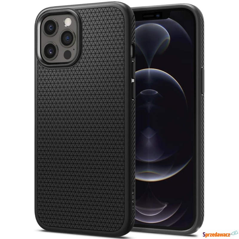 Etui Spigen Liquid Air iPhone 12 Pro Max, matowe... - Etui na smartfony - Bydgoszcz