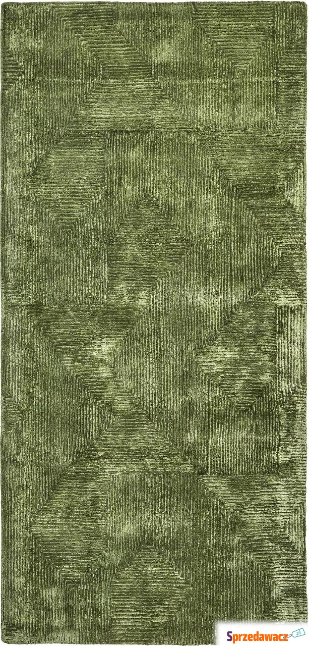 Dywan Shine 90 x 200 cm zielony