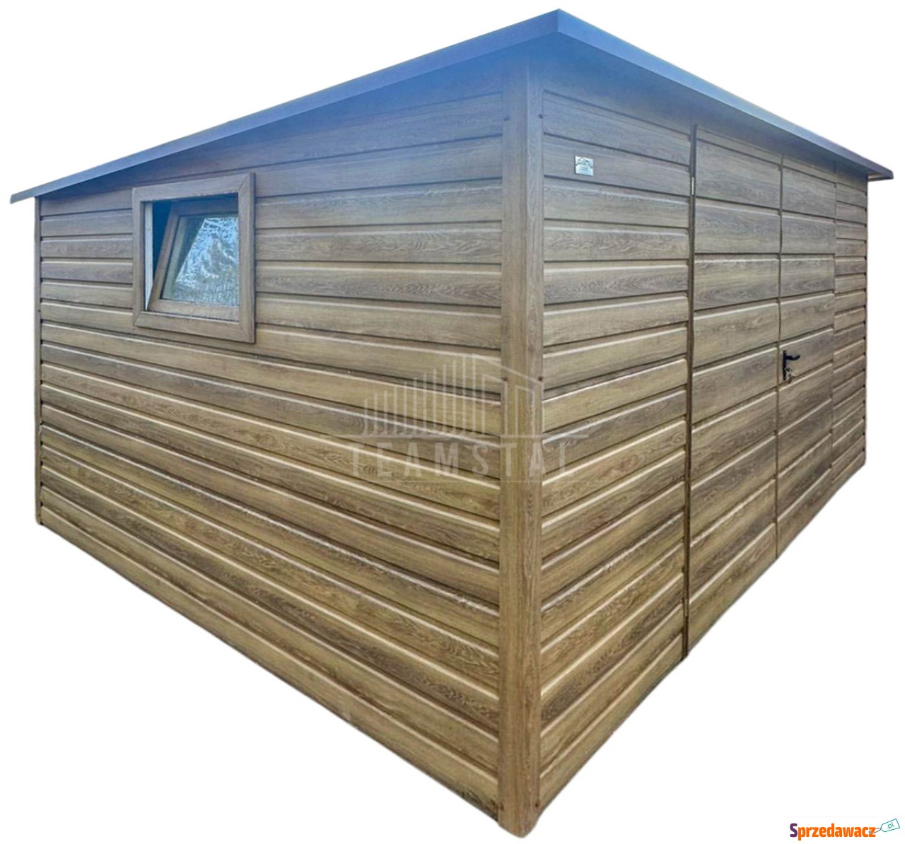 Schowek Domek ogrodowy 4x2 m brama...
